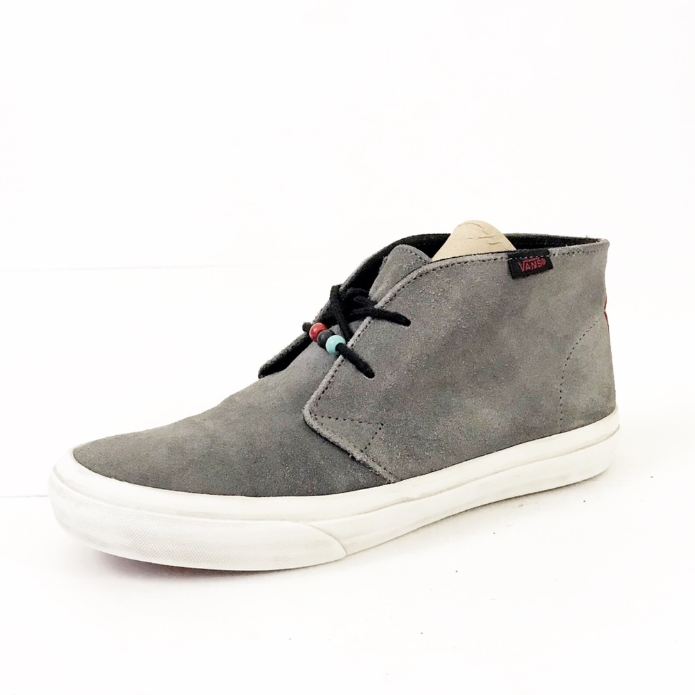 VANS Gray Suede Chukka Boots